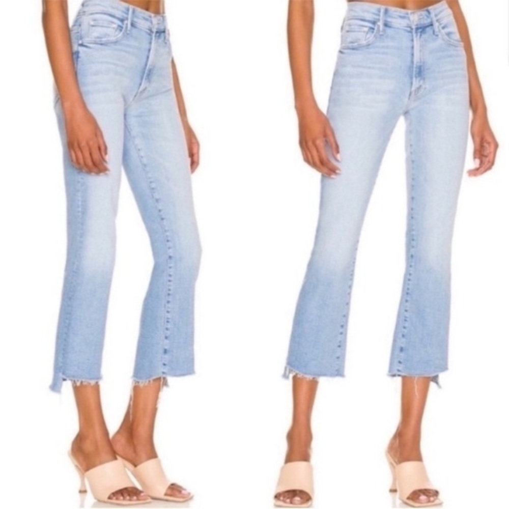 MOTHER The Insider Crop Step Fray in Limited Edition